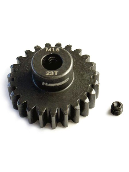 Stahlritzel 23 Zähne M1,5 8mm Bohrung