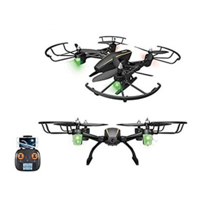 s-idee® 17105 S373 Wifi Drohne HD Kamera FPV Rc Quadrocopter Höhenstabilisierung, One Key Return, Co