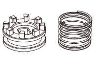 P8HSA06 Connector + Feder - Passend für MJX H8H Allrock 1:8 Rock Crawler P8HSA06 Connector + Feder - Passend für MJX H8H Allrock 1:8 Rock Crawler