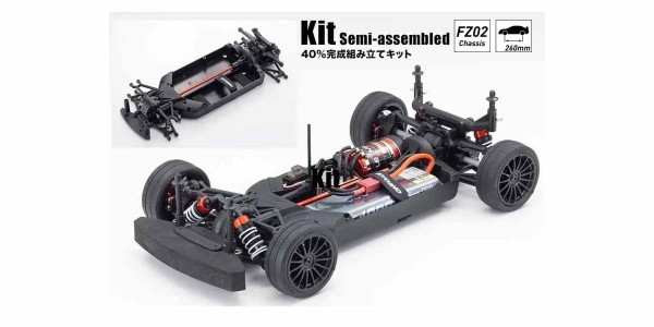 Kyosho Fazer FZ02 1:10 Chassis Kit