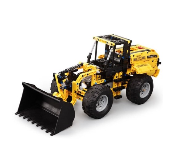 s-idee® C51058W 23022 RC Baustein Radlader mit schwenkbarer Schaufel