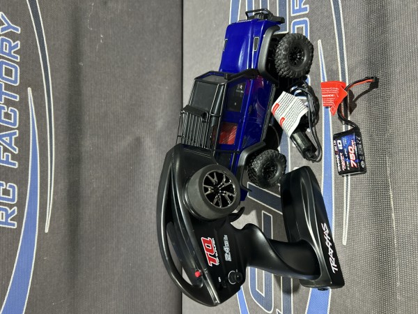 TRAXXAS TRX-4M LR Defender 4x4 blau 1/18 Crawler RTR Gebraucht& Geprüft