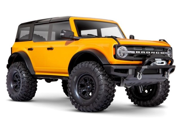 TRAXXAS TRX-4 2021 Ford Bronco orange 1/10 Crawler RTR Brushed, ohne Akku und Ladegerät