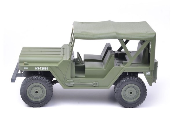 s-idee® S1522 1/14 4WD 2.4G Truck mit Beleuchtung ferngesteuert Militär Truck-