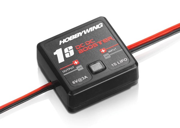 DC Booster Ausgang 6V 2A für 1s LiPo