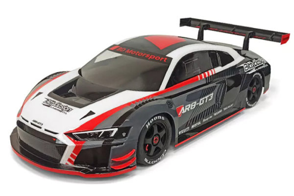 BittyDesign - Audi R8 GT3 1/7 Klare Karosserie für ARRMA Felony, 1.5mm BD-GT7-R8