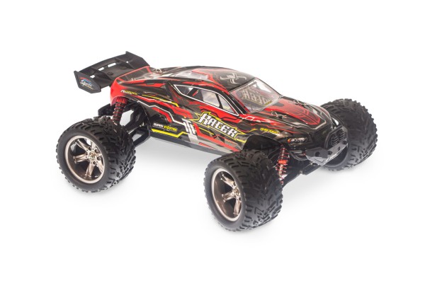 s-idee® 18338 X9116 rot RC Auto Buggy wasserabweisender Monstertruck 1:12 mit 2,4 GHz über 40 km/h