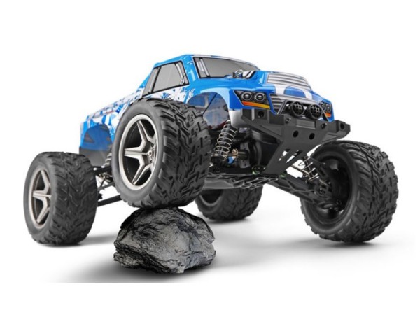 s-idee® 18150 S12402 RC Monsterbuggy 1:12 mit 2,4 GHz 50 km/h schnell, wendig WL 12402