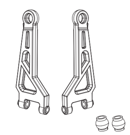 s-idee® 16210 Querlenker Vorne oben für MJX 16207 16208 16209 16210 H16 H16H H16E H16P