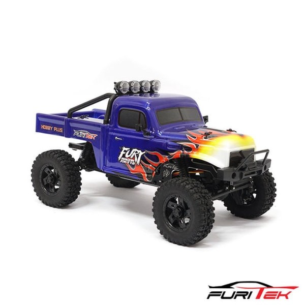 FX118 FURY WAGON RTR blau mit Flammen