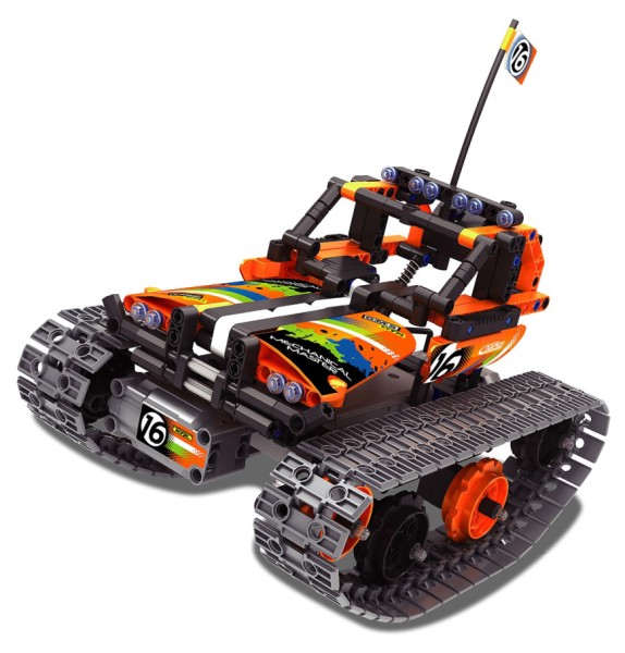 s-idee® 8016 RC Bausteinfahrzeug mit Fernsteuerung