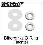 104009-K949-70 Differenzial O-Ring Flachteil