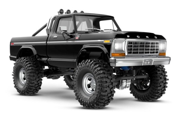 TRAXXAS TRX-4M Ford F150 4x4 lifted schwarz 1/18 Crawler RTR Brushed, mit Akku und USB Ladegerät