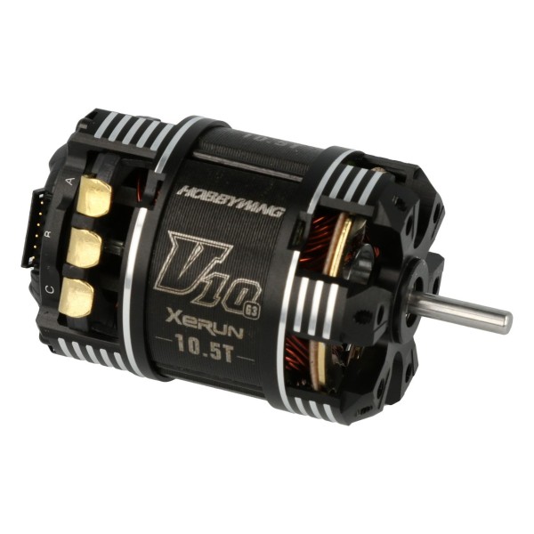 Xerun V10 Brushless Motor G3 4500kV (2-3s) 10.5T Sensored fü