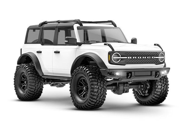 TRAXXAS TRX-4M Ford Bronco 4x4 weiß 1/18 Crawler RTR Brushed, mit Akku und USB Ladegerät 