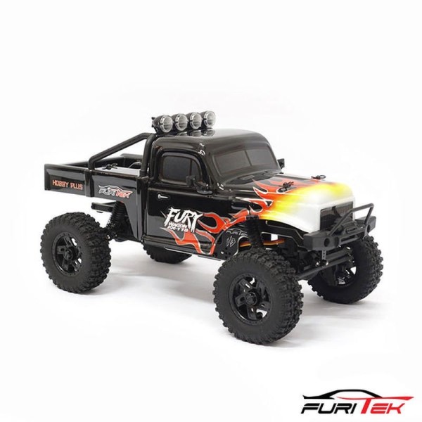 FX118 FURY Wagon RTR schwarz mit Flammen