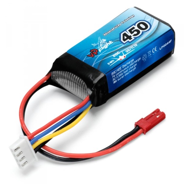 Vapex 3S 450mAh 11,1V 20C LiPo Akku BEC-Connector