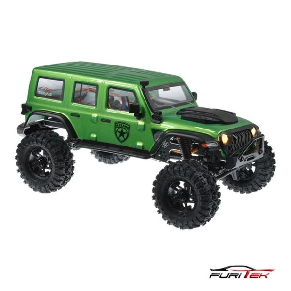 NEU FX118 FURY Katana RTR grün FURITEK Brushless 1/18 RC Crawler Kit