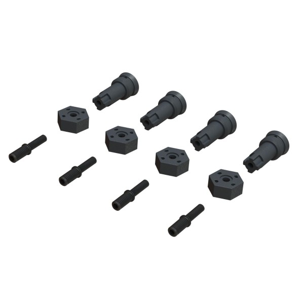Wheel Axle and Hub Set ARA311178 Grom Modelle