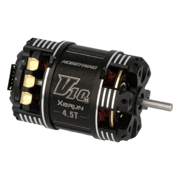 Xerun V10 Brushless Motor G3 7340kV (2s) 4.5T Sensored für 1