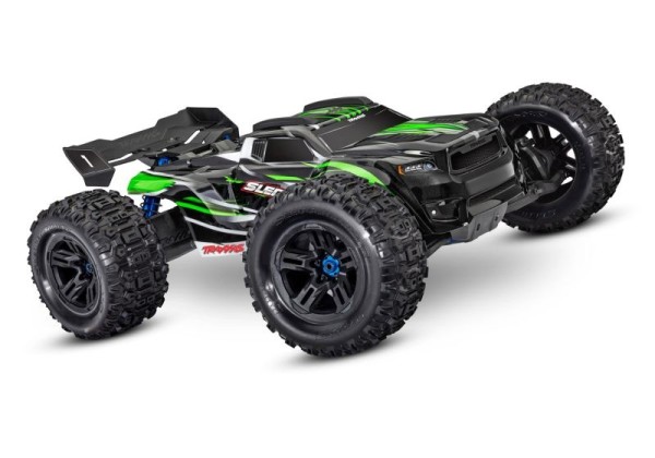  TRAXXAS SLEDGE 4x4 grün 1/8 Monster-Truck RTR Brushless, ohne Akku und Ladegerät *Herbst-Sale*