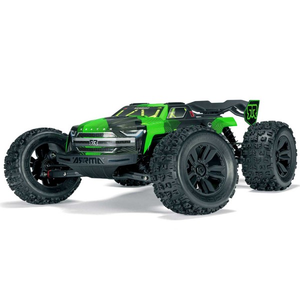 ARRMA 1/8 KRATON 4X4 6S BLX BRUSHLESS V6 SPEED TRUCK RTR (Green/Black)