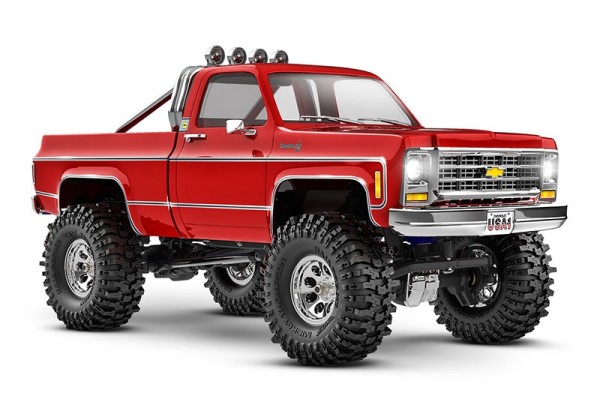 TRAXXAS TRX-4M Chevy K10 4x4 lifted rot 1/18 Crawler RTR