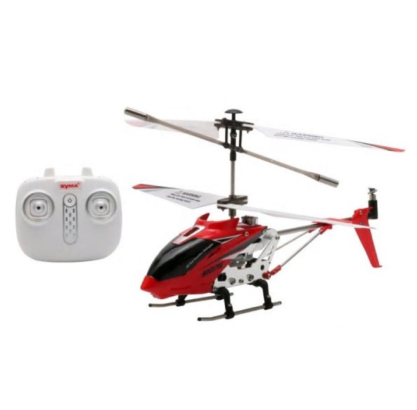 s-idee® Syma S107H Heli Hubschrauber RC ferngesteuerter Hubschrauber/Helikopter rot