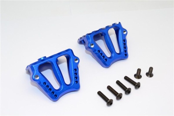 Aluminium Motorkühlkörperbefestigung blau GPM TRX X-MAXX XRT GPMTXM018NB