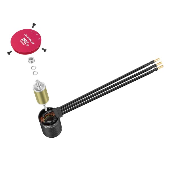 QuicRun 3652SL G2 Sensorless Motor 4000kV 3.175mm Welle