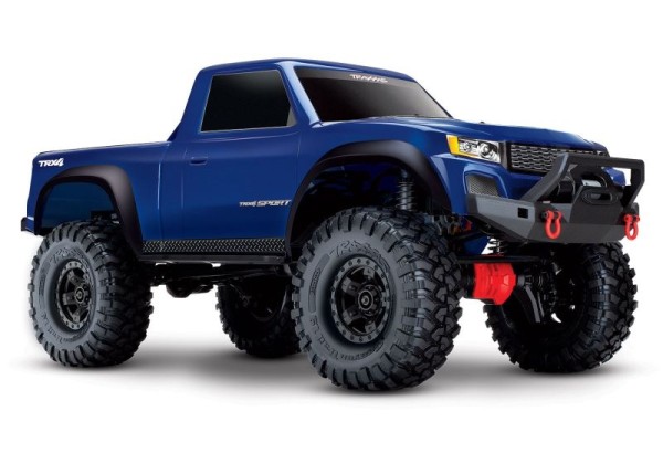 TRAXXAS TRX-4 Sport 4x4 blau 1/10 Scale-Crawler RTR Brushed, ohne Akku und Ladegerät 