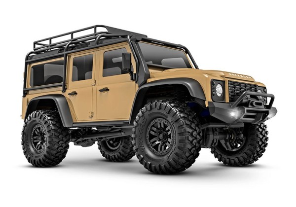 TRAXXAS TRX-4M LR Defender 4x4 tan 1/18 Crawler RTR