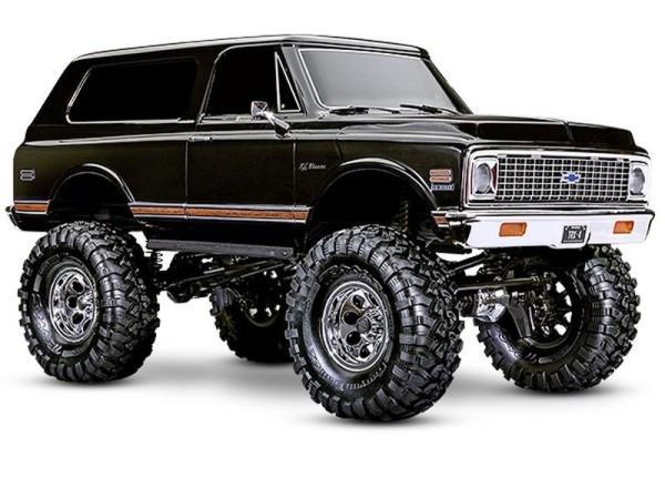 NEU TRAXXAS TRX-4 1972 Blazer HighTrail 1/10 Crawler RTR schwarz Brushed, ohne Akku und Ladegerät