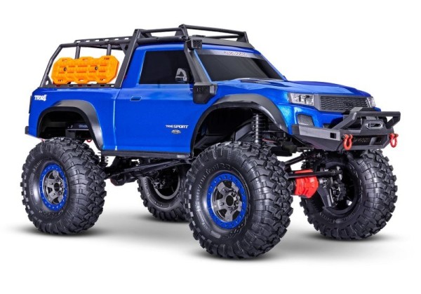 NEU TRAXXAS TRX-4 Sport High Trail m-blau 1/10 Scale-Crawler RTR Brushed, ohne Akku und Ladegerät 