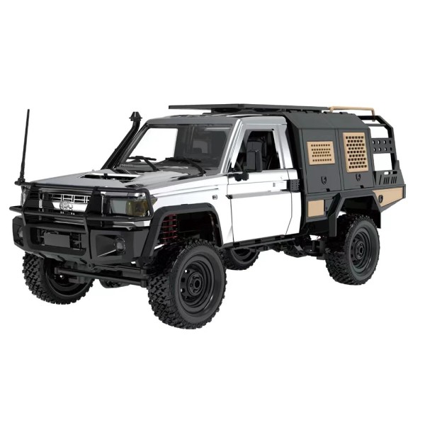 s-idee®MN-82S Supertourer silver/ Toyota LC79 Offroad Truck 1:16 Geländewagen ferngesteuert 2,4 GHz