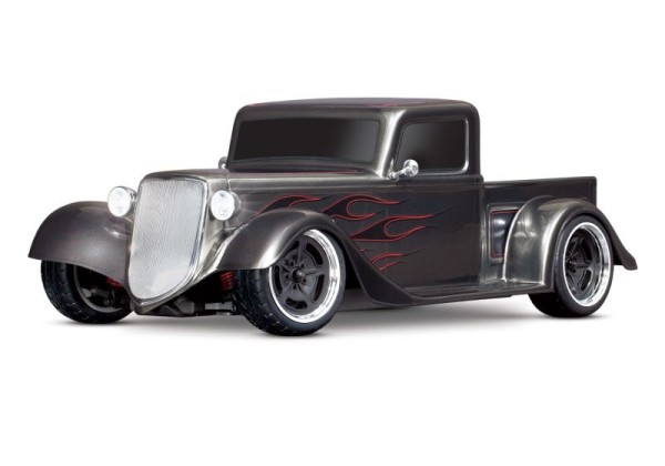 TRAXXAS 4Tec 3.0 Factory Five 35 HotRod Silber 1/10 Coupe RTR FJ23 Brushed, ohne Akku und Ladegerät-