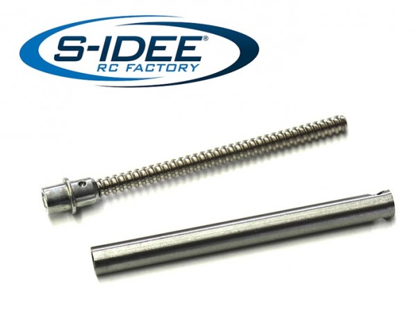 s-idee® Spindelset Hauptarm Vollmetall Bagger 1:14 Huina 1580 580 Metallbagger