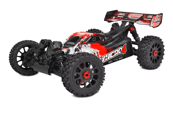 Team Corally - SYNCRO-4 - Buggy RTR - Rot - Brushless Power 3-4S - Kein Akku - Kein Ladegerät