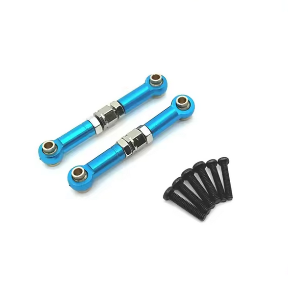 s-idee® 02429 Alu Blau 2er Lenkgestänge Set vorne für MJX 14210 14209