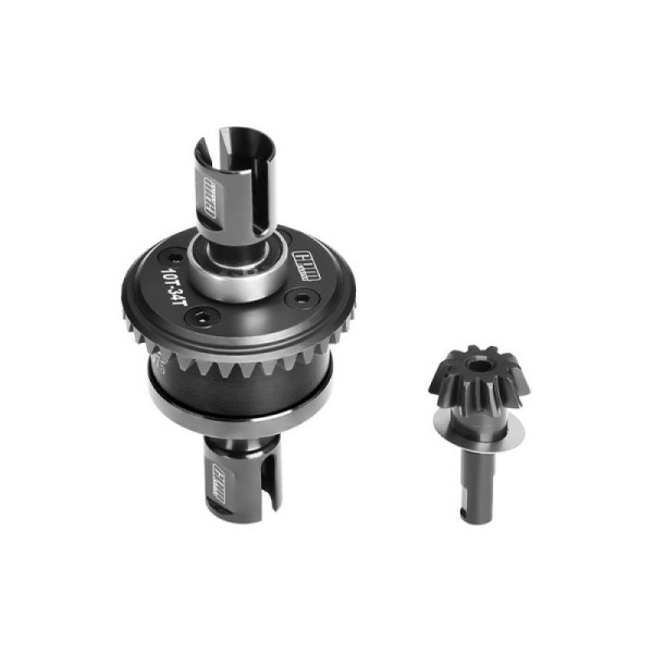 GPM Stahl Diff F/R Vorne + Hinten Differenzial Diff Set GP4 5mm 10k ARA3109907 ARRMA Notorious Upgr