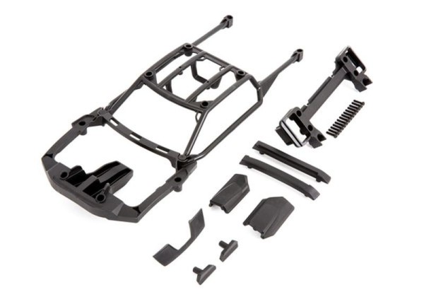 Karosserie-Support TRAXXAS SLEDGE 6S mit montierter Verriegelung v/h