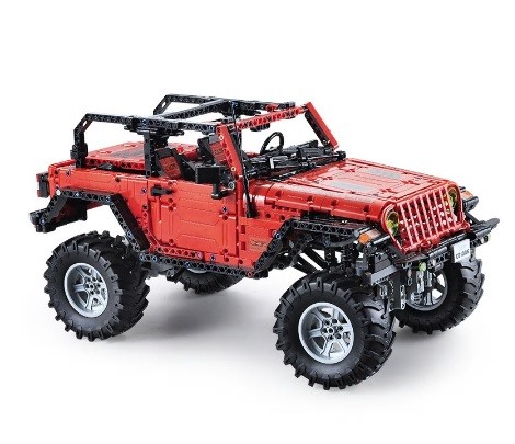s-idee® Cada C61006W RC Bausteinfahrzeug Offroad-Truck