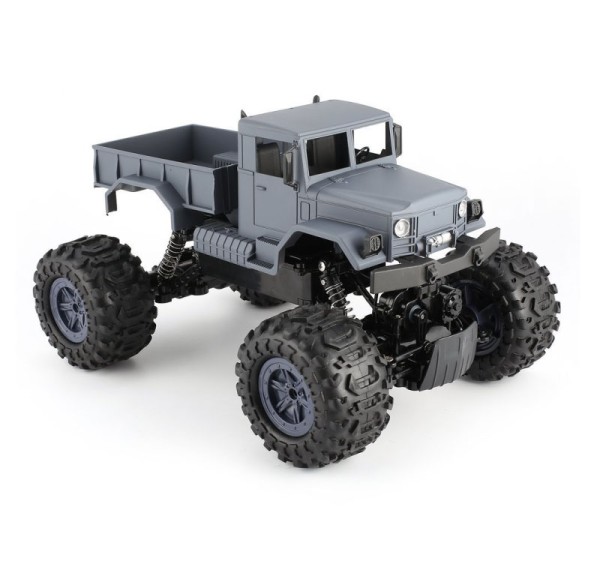 s-idee® S1231W 1/12 4WD 2.4G wasserdichter Crawler mit Beleuchtung ferngesteuert Militär RC Truck