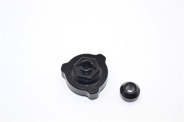 Aluminium Slipper Delete Adapter eloxiert schwarz SLASH, RUSTLER