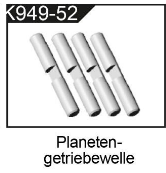 104009-K949-52 Planetengetriebewelle